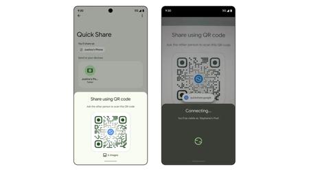 Google beginnt mit der Einführung der Dateifreigabe mit QR-Codes in Quick Share