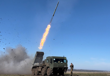 Die Streitkräfte der Ukraine zeigten ein ...