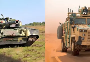 Panzer und türkische gepanzerte Kirpi-Fahrzeuge: AFU ...