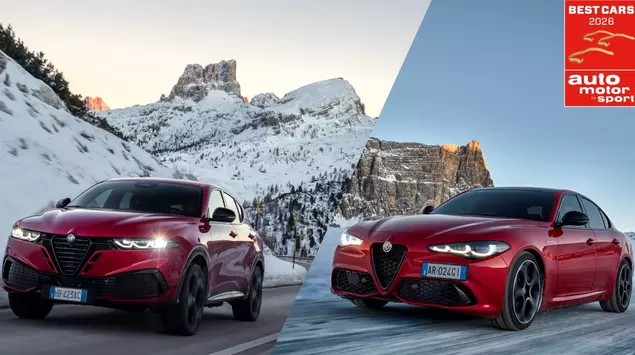 Alfa Romeo Giulia und Tonale triumphieren ...