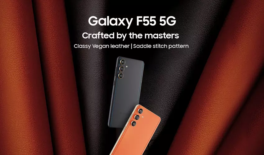 Samsung Galaxy F55 5G: 120Hz AMOLED-Display, Snapdragon 7 Gen 1 Prozessor, 50 MP Kamera und 5000 mAh Akku für 325$