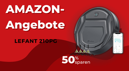 LEFANT 210PG Saugroboter mit 50% Rabatt - 99€ gespart!