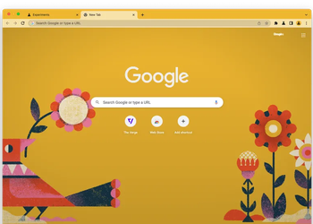 Google bringt Farbdesigns im Stil von ...