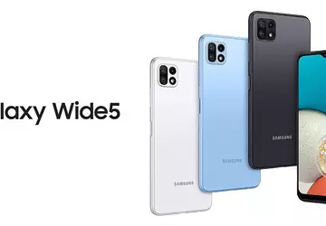 Samsung Galaxy Wide 5: 6,6-Zoll-Bildschirm, MediaTek ...