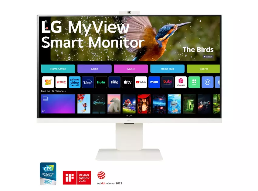 LG hat eine Reihe von MyView Smart Monitoren mit bis zu 4K-Bildschirmen, AirPlay 2 und webOS an Bord zu Preisen ab 199 $ angekündigt.