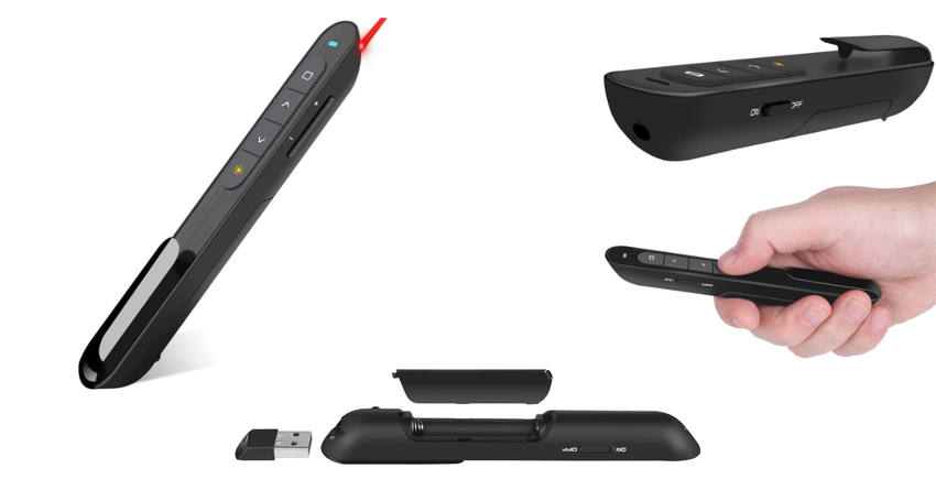 DinoFire RCRF-011 Präsentationsfernbedienung Test