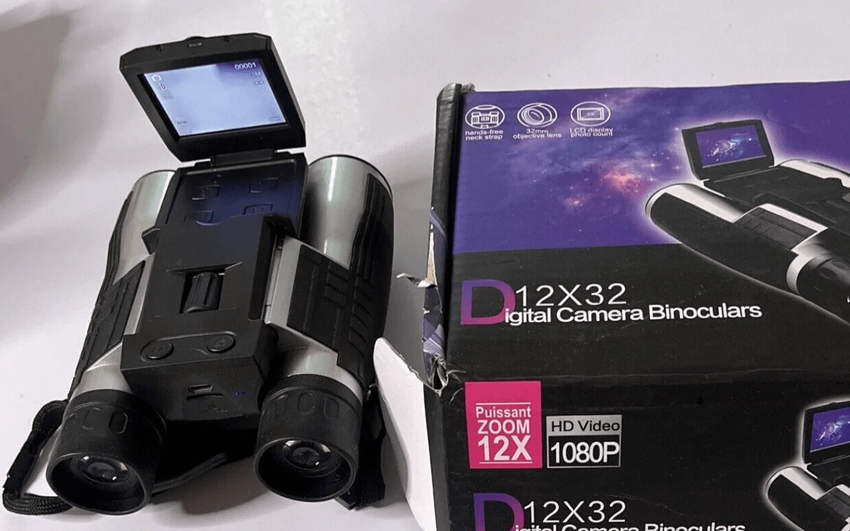 GordVE HD 12x32 Digital bestes Kamera-Fernglas