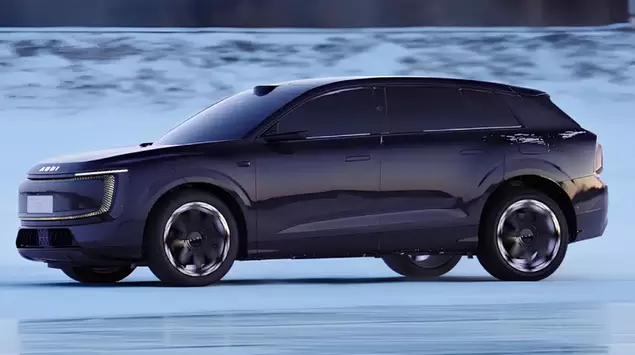 Der große AUDI E7X Crossover wurde ...