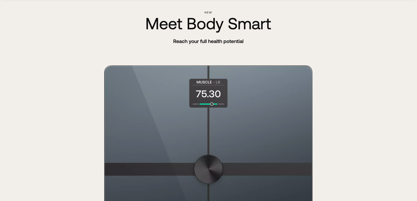 Withings stellt Body Smart Scale vor: Intelligente Waage mit LCD-Bildschirm und Unterstützung für Apple Health/Google Fit