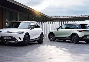 Das Elektroauto Smart #1 mit einer ...