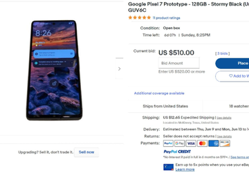 Google Pixel 7-Prototyp erscheint bei eBay ...