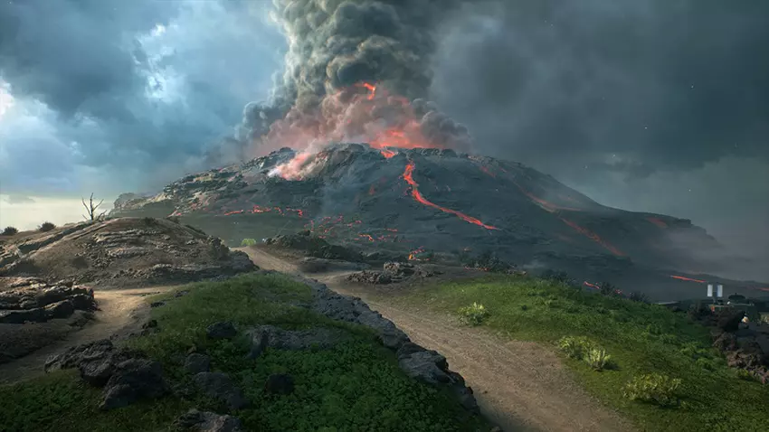 Karte von Iwo Jima in Battlefield 2042