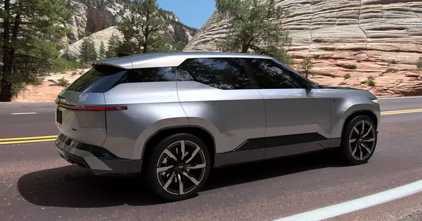 Toyota Land Cruiser Se Konzept. Illustration: Toyota