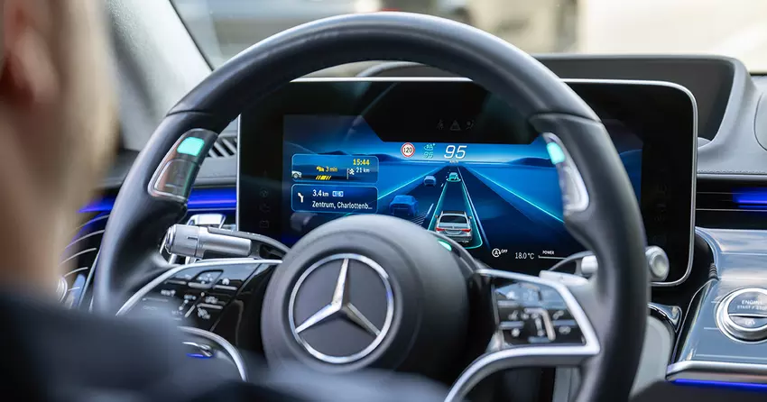 Demonstration des Betriebs des DRIVE PILOT-Systems