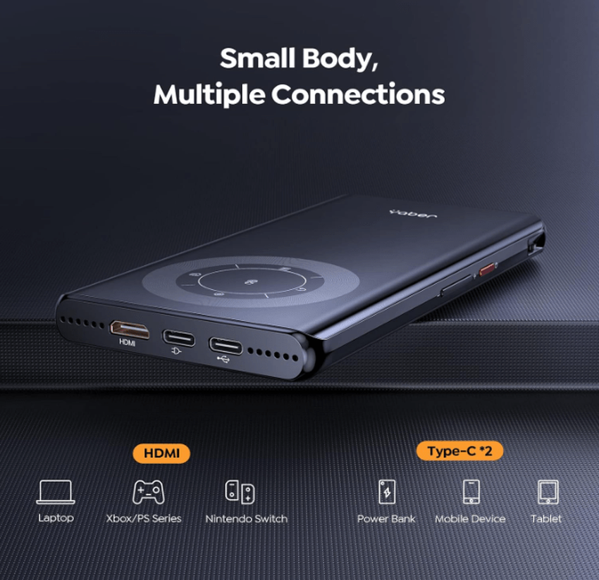 YABER Pico T1 Digitalprojektor Beste Yaber-Projektoren