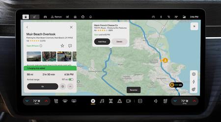 Rivian hat Google Maps in seine Elektroautos integriert