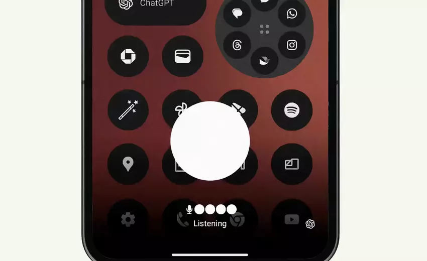 Nothing OS hat jetzt ein Sprachassistenten-Widget für ChatGPT