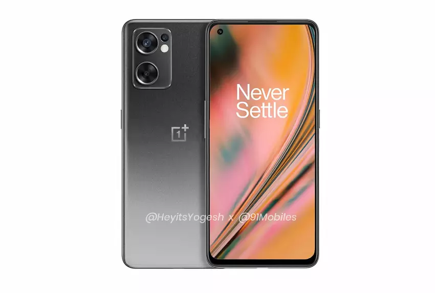 Undichtes Display, Triple-Kamera und Design im Stil von OnePlus Nord 2: Hochwertige Renderings von OnePlus Nord 2 CE erschienen im Netz