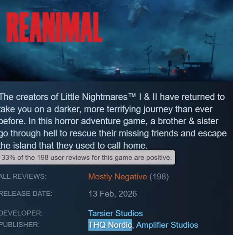 Screenshot aus dem Spiel Reanimal