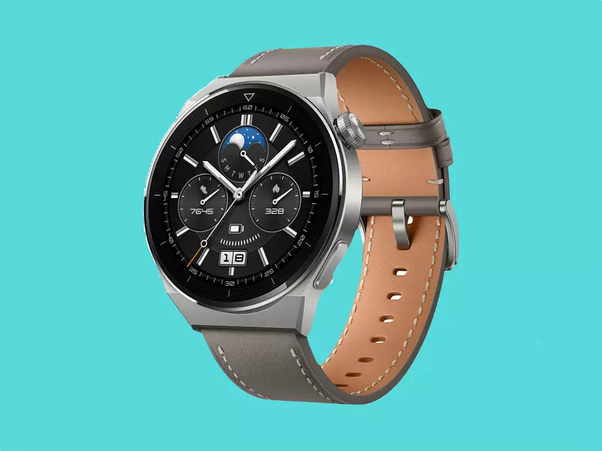 Huawei Watch GT 3 Pro mit AMOLED-Bildschirm, Lederarmband und SpO2-Sensor bei Amazon mit 100 Euro Rabatt erhältlich