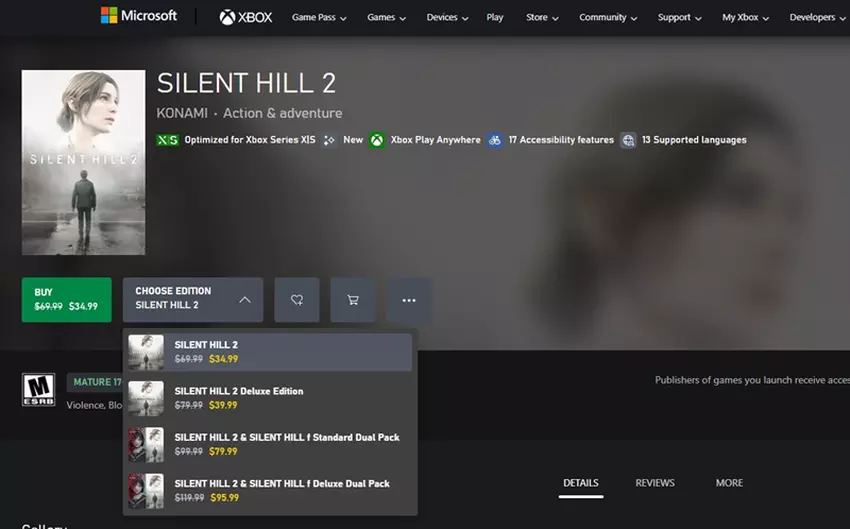 Silent Hill 2 Remake auf Xbox Series