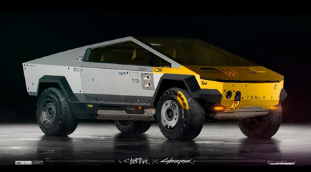 Cybertruck von Tesla könnte in Cyberpunk 2077 erscheinen. Dies wird von CD Project Red auf Twitter angedeutet