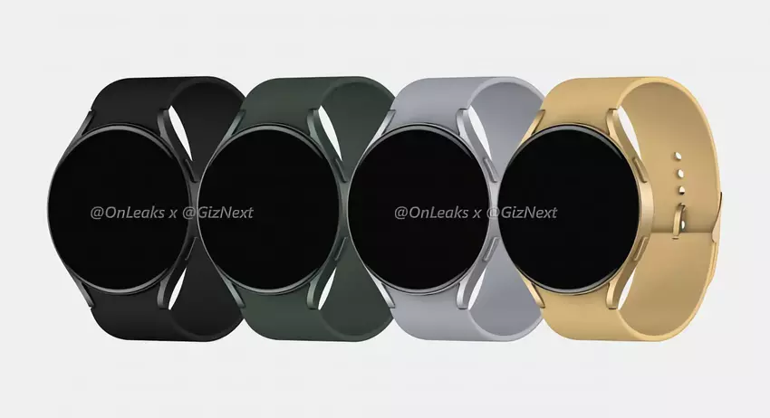So wird die Samsung Galaxy Watch Active 4 mit Wear OS aussehen