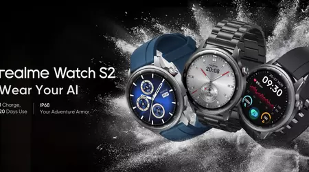 realme Watch S2: 1,43″ AMOLED-Display, Unterstützung für Bluetooth-Anrufe und ChatGPT-basierter KI-Sprachassistent