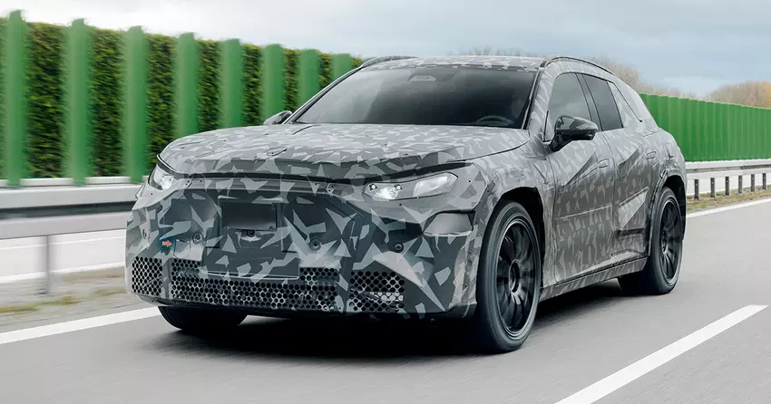 Die Erprobung des neuen Elektro-SUV von Mercedes-AMG hat begonnen