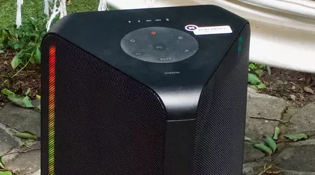 König der Stimmung: Samsung Sound Tower MX-ST50B Hochleistungslautsprechers mit eingebautem Akku und LED-Beleuchtung im Test