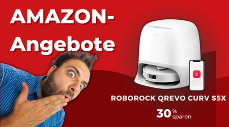 Roborock Qrevo Curv S5X – Revolutionärer Saugroboter mit 30% Rabatt
