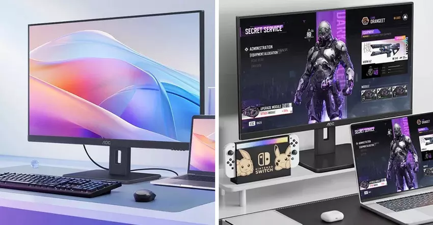 AOC Q27E12C - QHD IPS Monitor mit 100Hz Bildwiederholrate zum Preis von $140