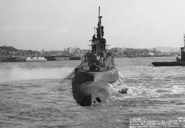 Die legendäre USS Harder, ein U-Boot ...