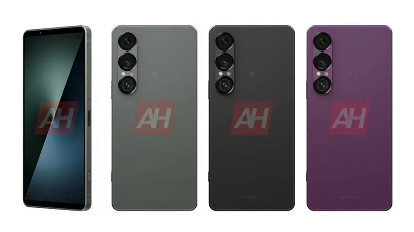 Die ersten Bilder des Sony Xperia 1 VII in drei Farben sind online erschienen