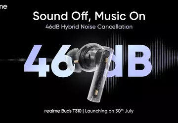 Die realme Buds T310 mit ANC, ...