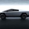Ein Mikrobild des Tesla Cybertruck Long Range
