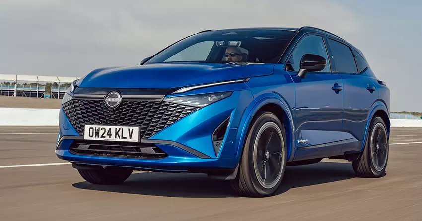 Ein Nissan Qashqai hat das gesamte Vereinigte Königreich mit einem einzigen Tank Benzin durchquert