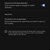 Google Play Protect Sicherheit, Vorschau
