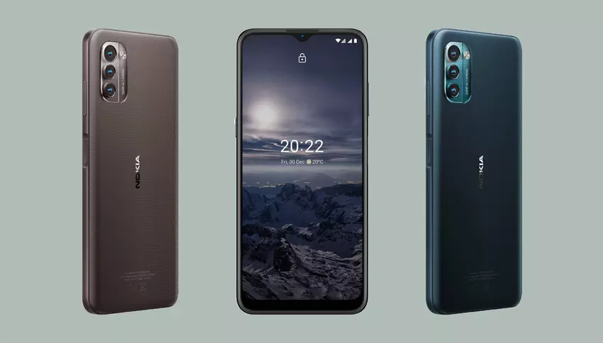 Nokia G21: 90Hz Bildschirm, Unisoc T606 Chip, 5050mAh Akku und 50MP Triple Kamera für 170€