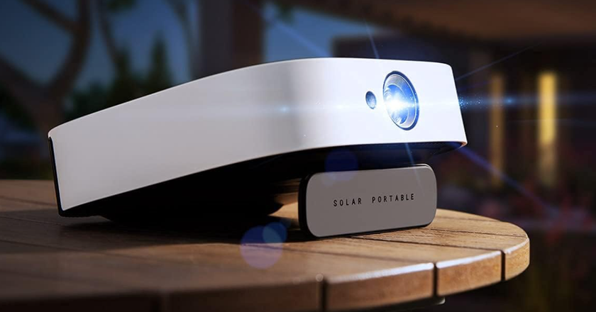 NEBULA Solar by Anker bester tragbarer beamer für ipad