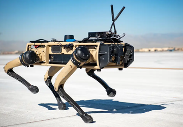 US-Eliteeinheiten testen bewaffnete "Roboterhunde"