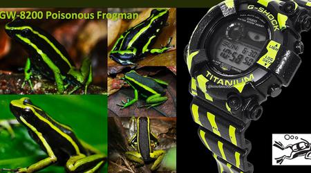 Casio Frogman GW-8200TPF Poison Dart Uhr vor der offiziellen Ankündigung geleakt