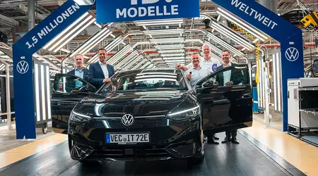 Volkswagen hat das eineinhalbmillionste Elektrofahrzeug der ID-Familie vorgestellt.