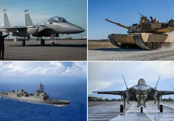 8 Hyperschallraketen, 48 Kampfflugzeuge des Typs ...