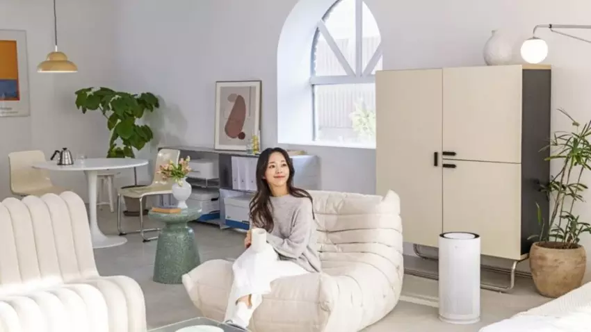 LG PuriCare AeroHit: Ein neuer kompakter Luftreiniger, der selbst kleinste Staubpartikel beseitigt