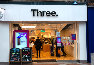 Der Mobilfunkanbieter Three hat einen Business-Breitbandtarif ...