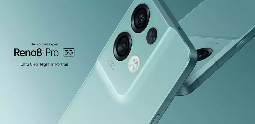 Das OPPO Reno 8 Pro ist mit einem MediaTek Dimensity 8100-Chip, einem 120Hz-AMOLED-Bildschirm und einer 50-MP-Kamera weltweit auf den Markt gekommen