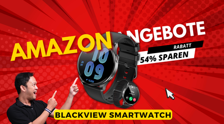 Blackview W40 Smartwatch mit AMOLED-Display – Sparen Sie 54% bei Amazon!