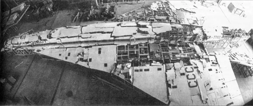 Die abgestürzte Tu-144