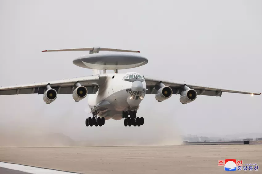 Nordkoreas erstes Langstrecken-Aufklärungsflugzeug. Illustration: KCNA